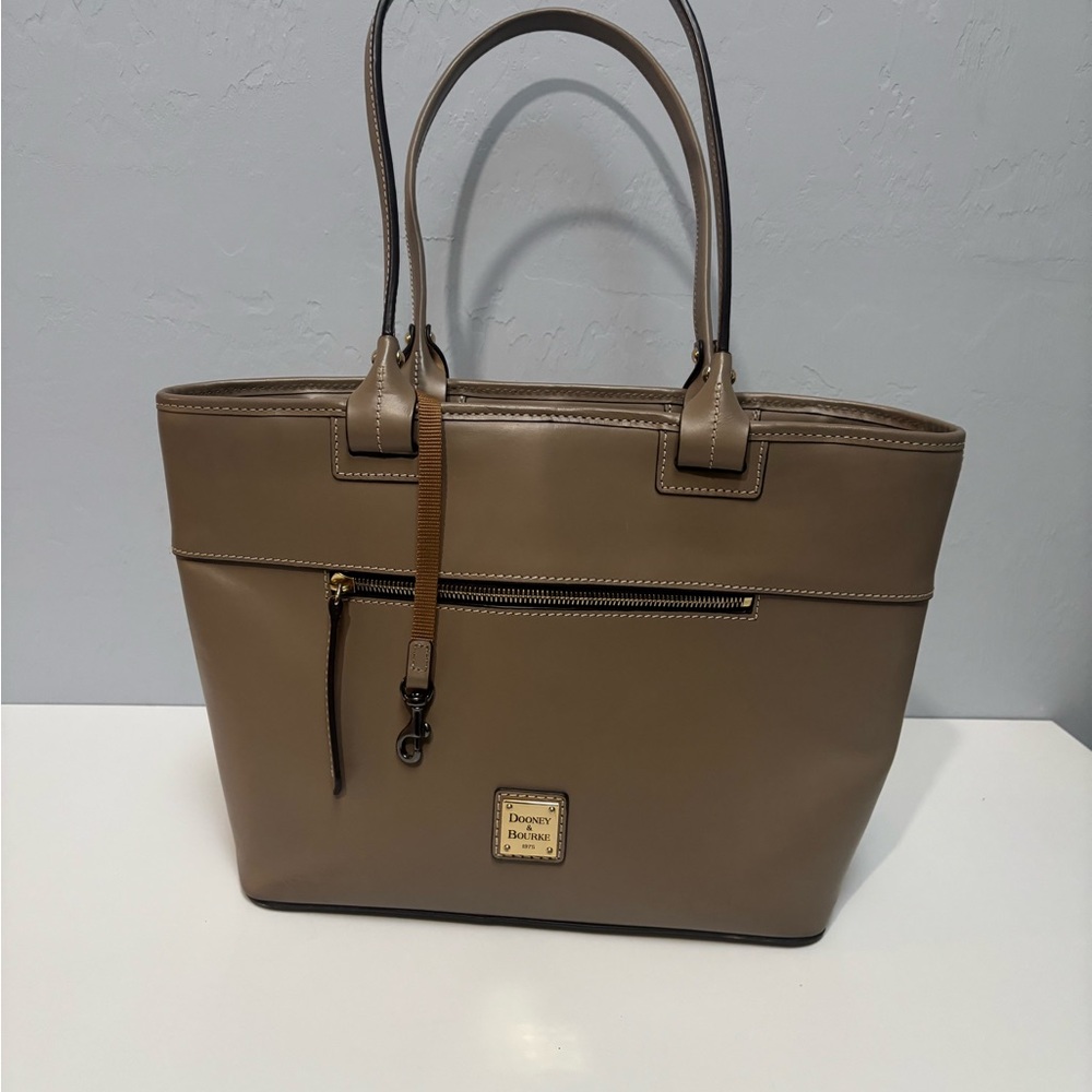 Dooney & Bourke Brown Leather Tote